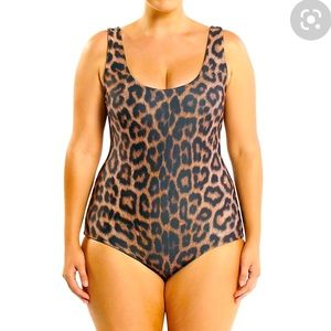 Saint Somebody Leopard One piece swimsuit